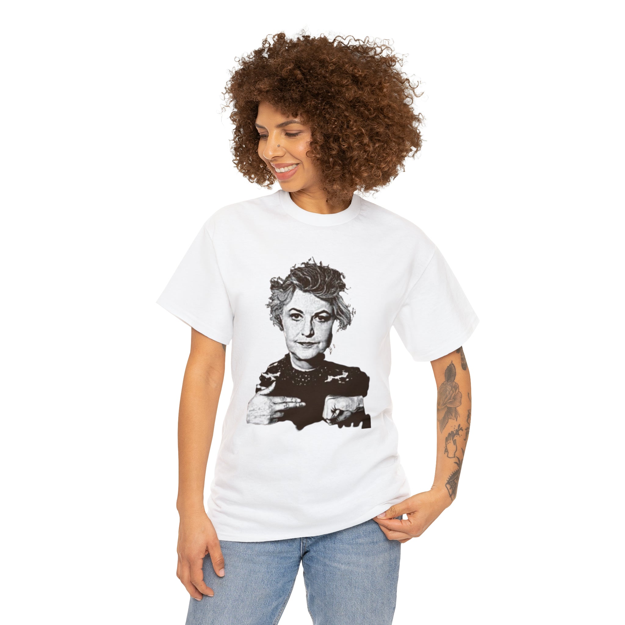 The Golden Girls 80's TV Show- Dorothy Unisex Heavy Cotton T-Shirt - Creations by Chris and Carlos